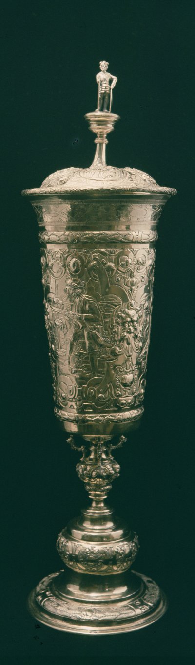 Coppa e coperchio, Norimberga (c.1600) da German School
